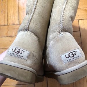 UGG Women’s Classic Tall Boots Sand (Size W7)